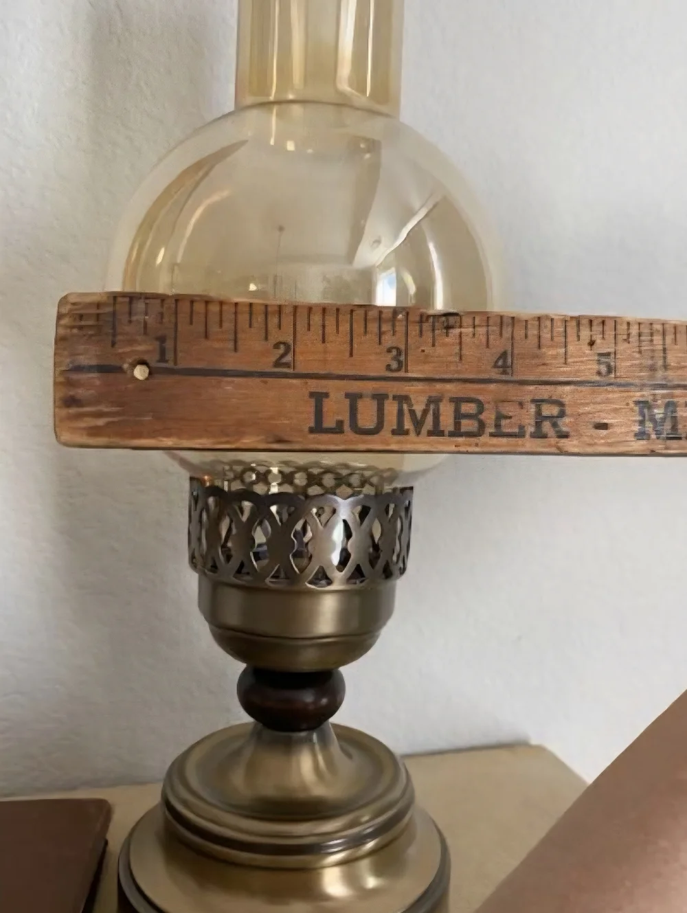 Vintage Hurricane Candle Holder